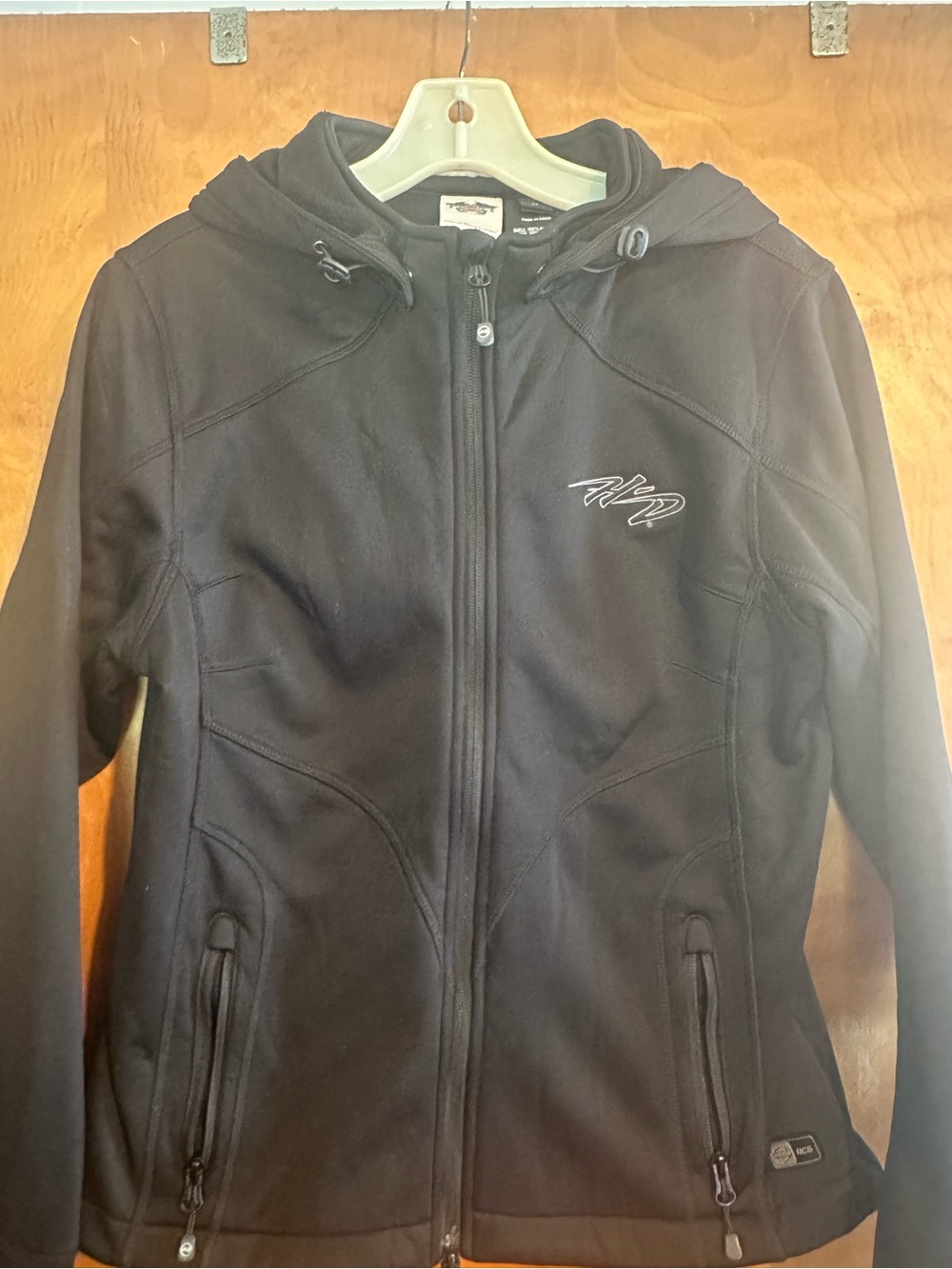Harley-Davidson Black Women's Hooded Utility Jacket